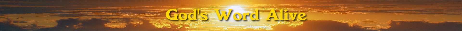God's Word Alive